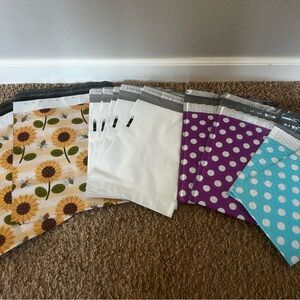 Colorful Poly Mailers Set of 15